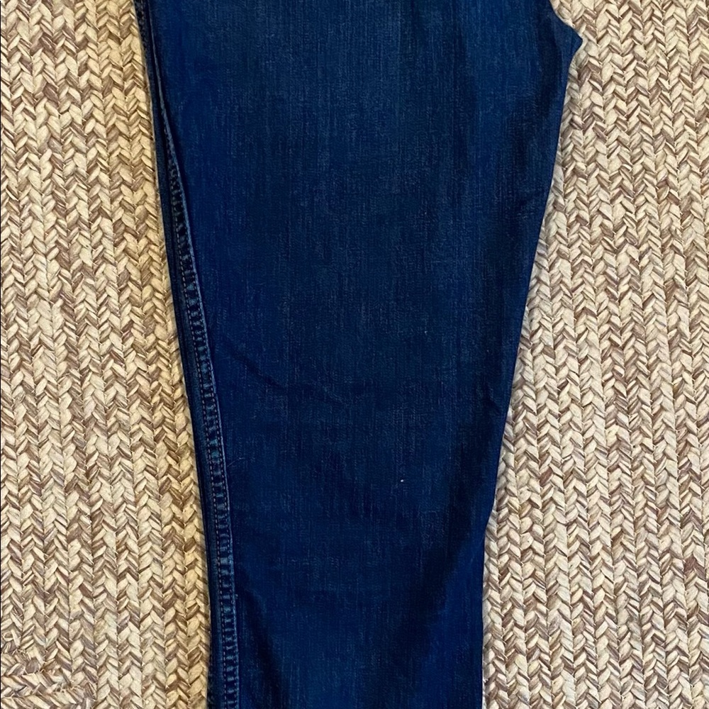 Madewell high rise dark rinse skinny jeans, size 28 - Picture 3 of 4